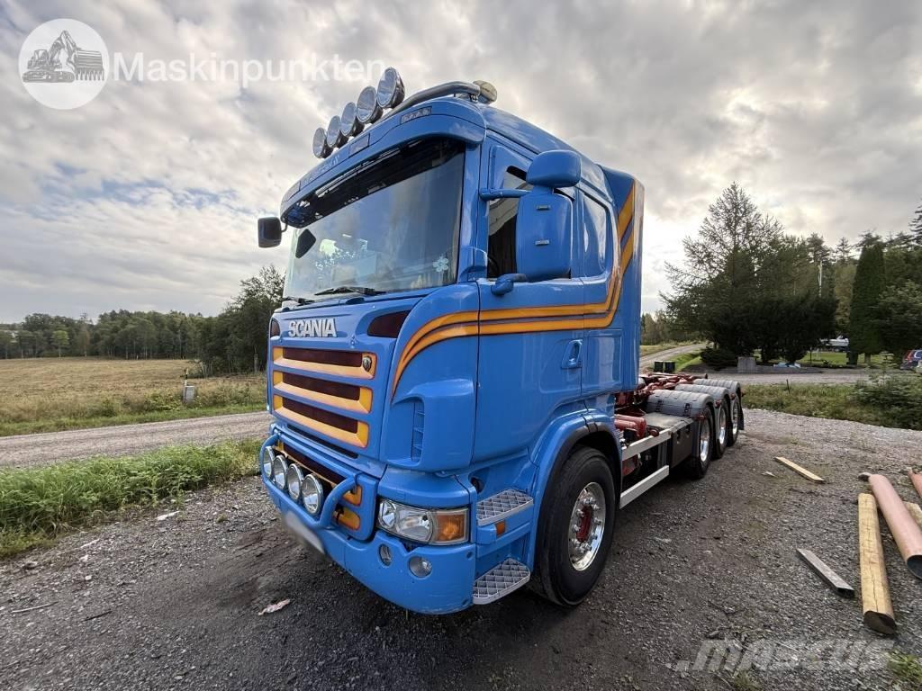 Scania R 480 LB Hákový nosič kontejnerů