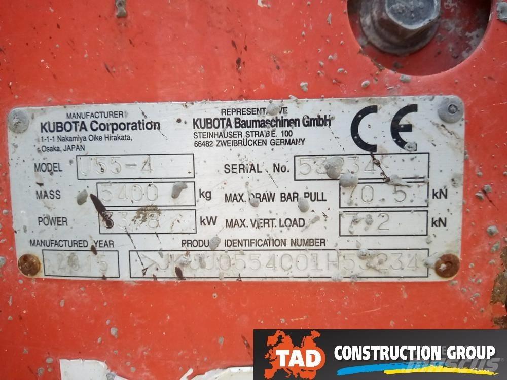 Kubota U 55-4 Mini rýpadla < 7t