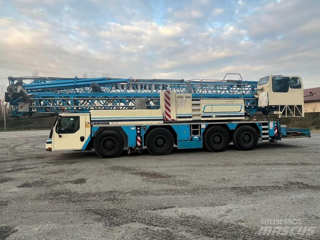 Liebherr MK 88 Rychlostavitelné jeřáby