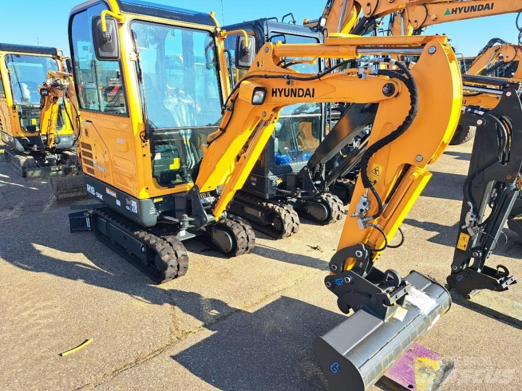Hyundai R18-9AK Mini rýpadla < 7t