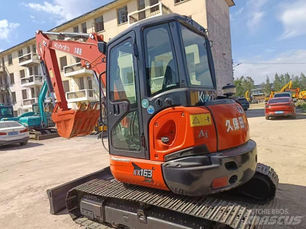 Kubota KX 163 Pásová rýpadla