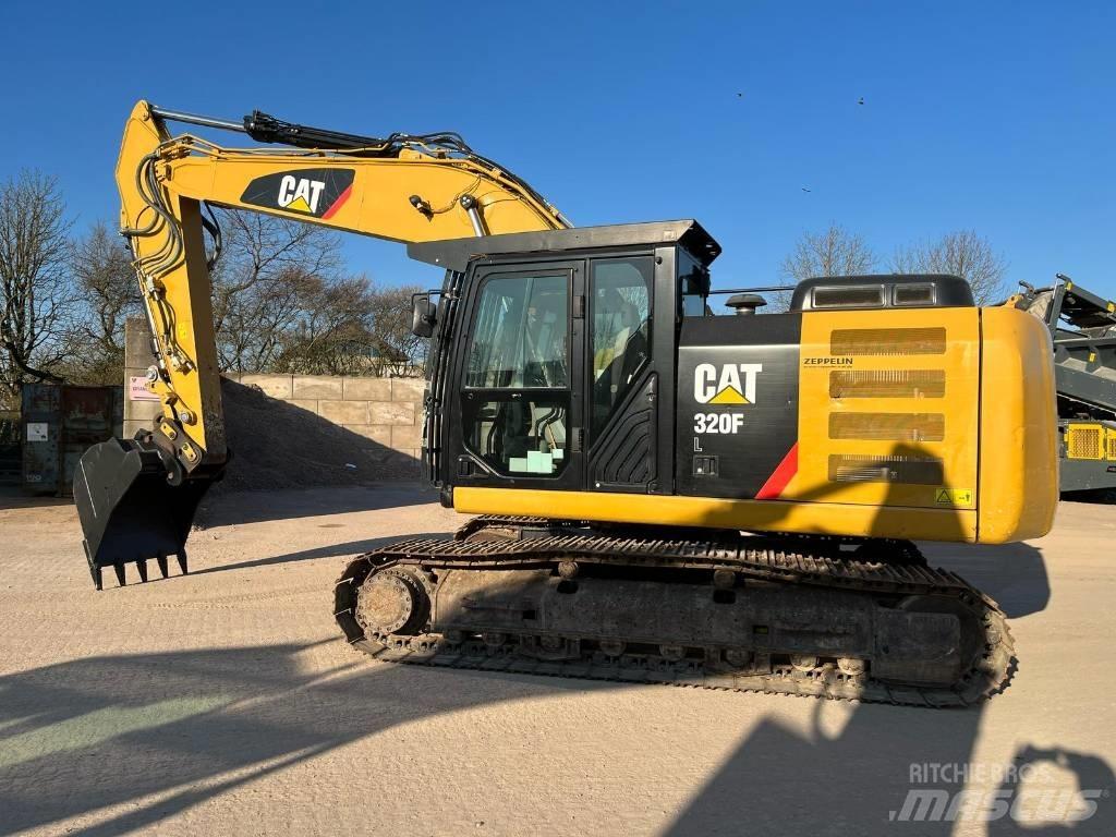 CAT 320 FL Pásová rýpadla