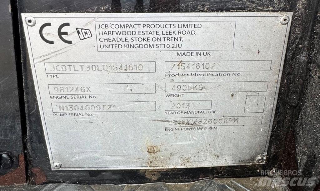 JCB 30 D Další