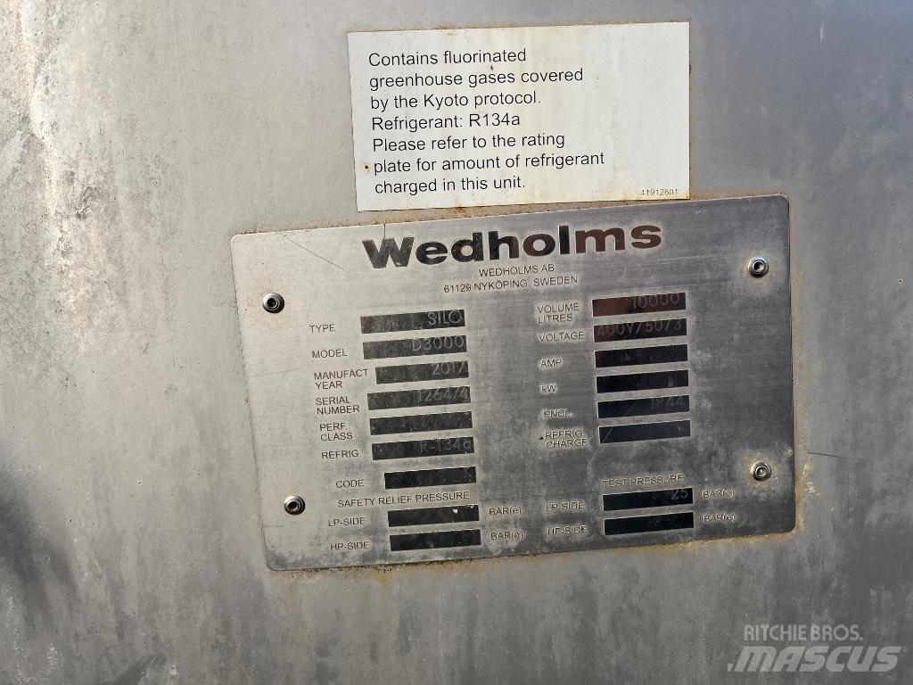 Wedholms D3000 Zařízení pro chlazení a skladování mléka