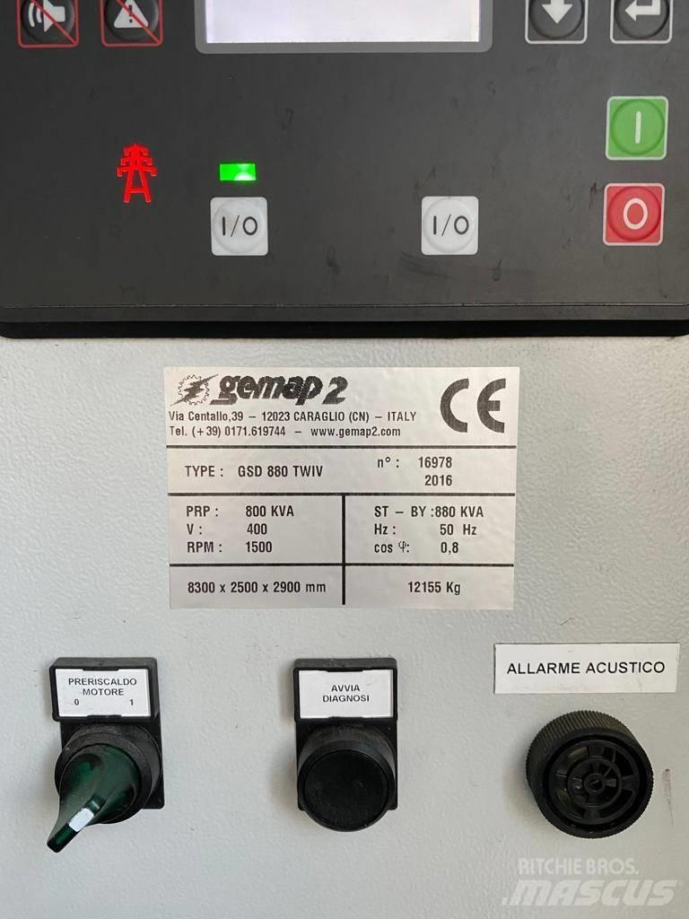  gemap 2 GSD 880 TWIV Naftové generátory