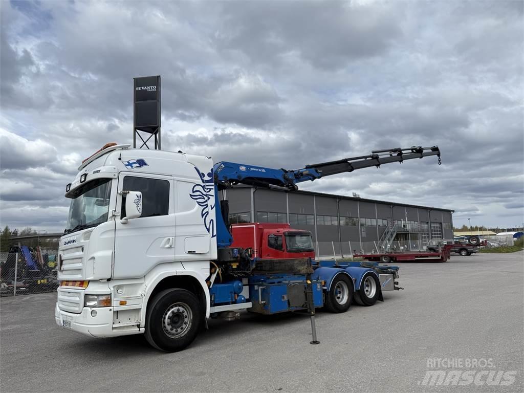 Scania R420 6X2 Autojeřáby, hydraulické ruky