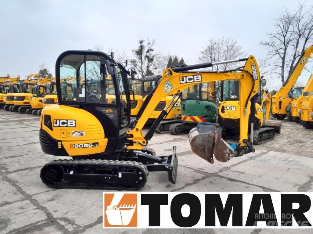 JCB 8026 CTS Mini rýpadla < 7t