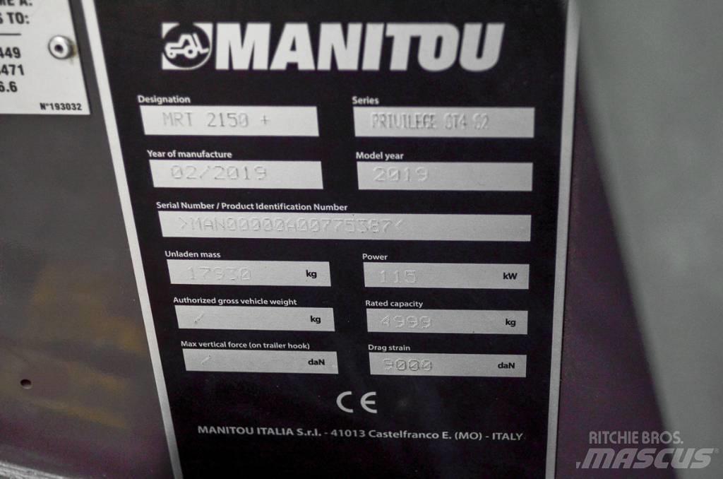 Manitou MRT 2150 Teleskopické manipulátory