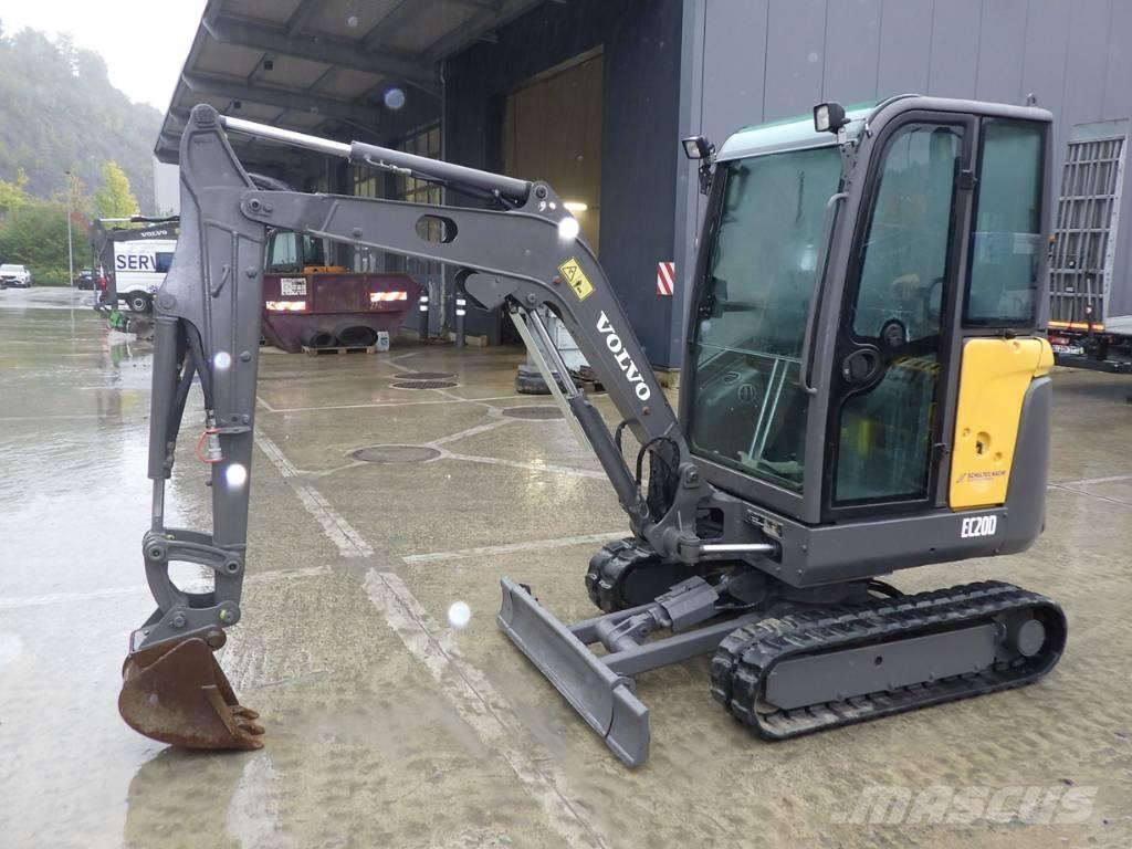 Volvo EC 20 D Mini rýpadla < 7t