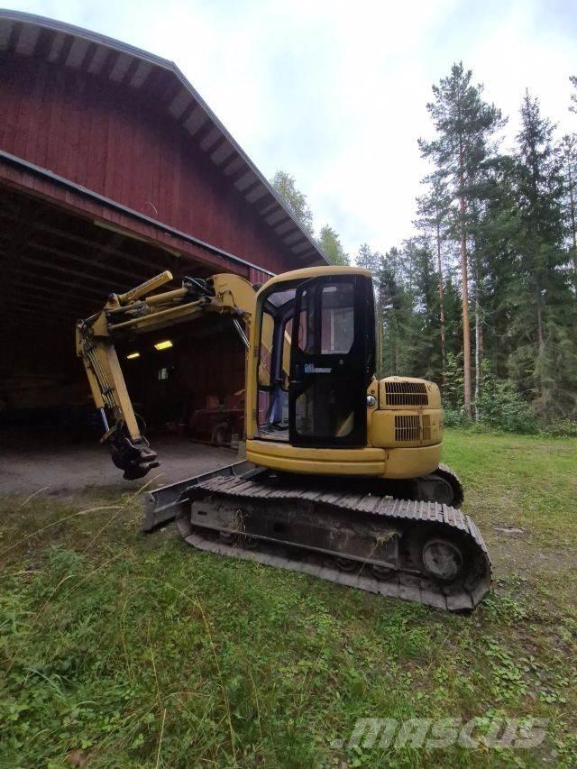 Komatsu PC75 UU Pásová rýpadla
