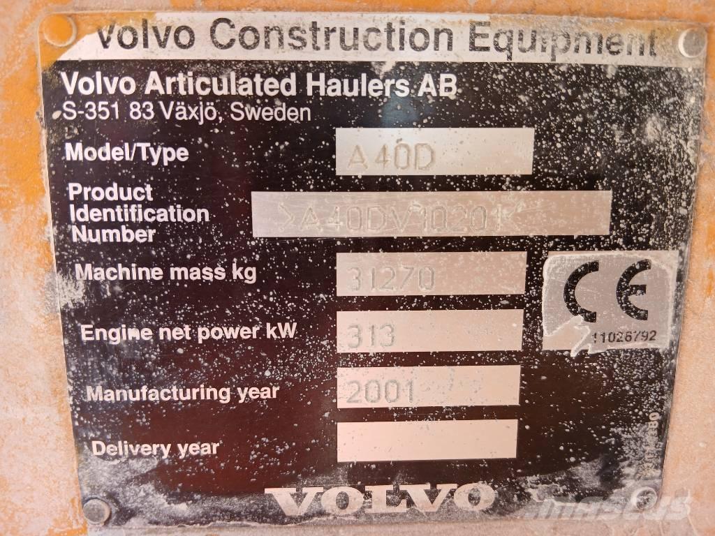Volvo A 40 D Kloubové dempry