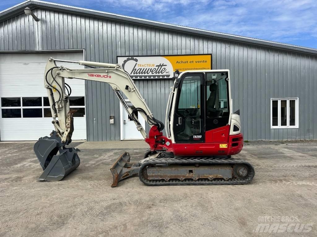 Takeuchi TB 260 Mini rýpadla < 7t