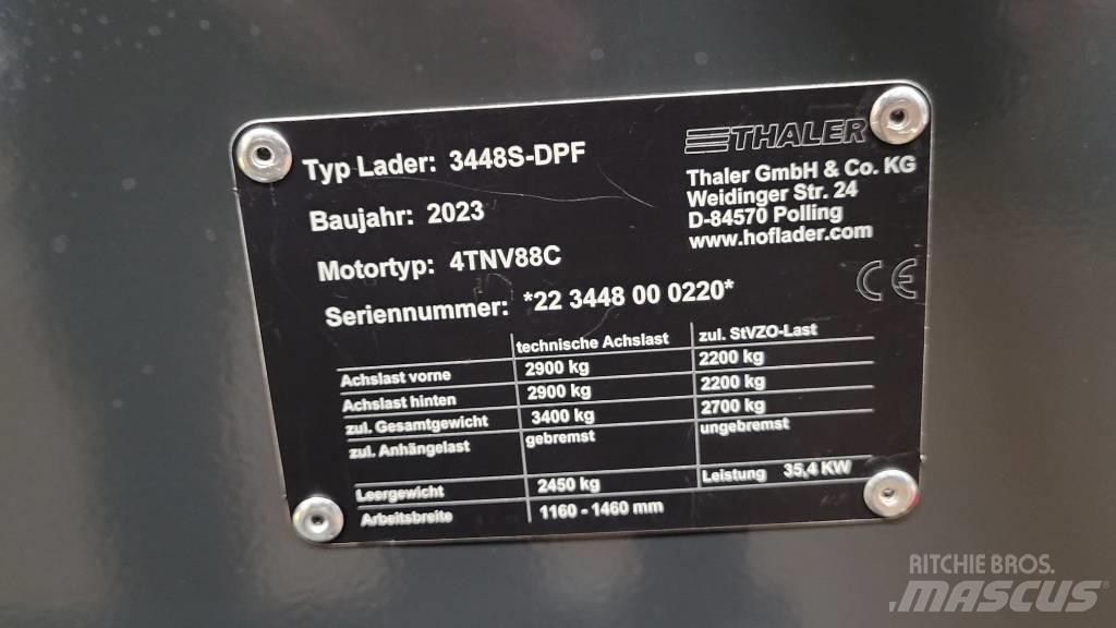 Thaler 3448 S DPF Víceúčelové nakladače