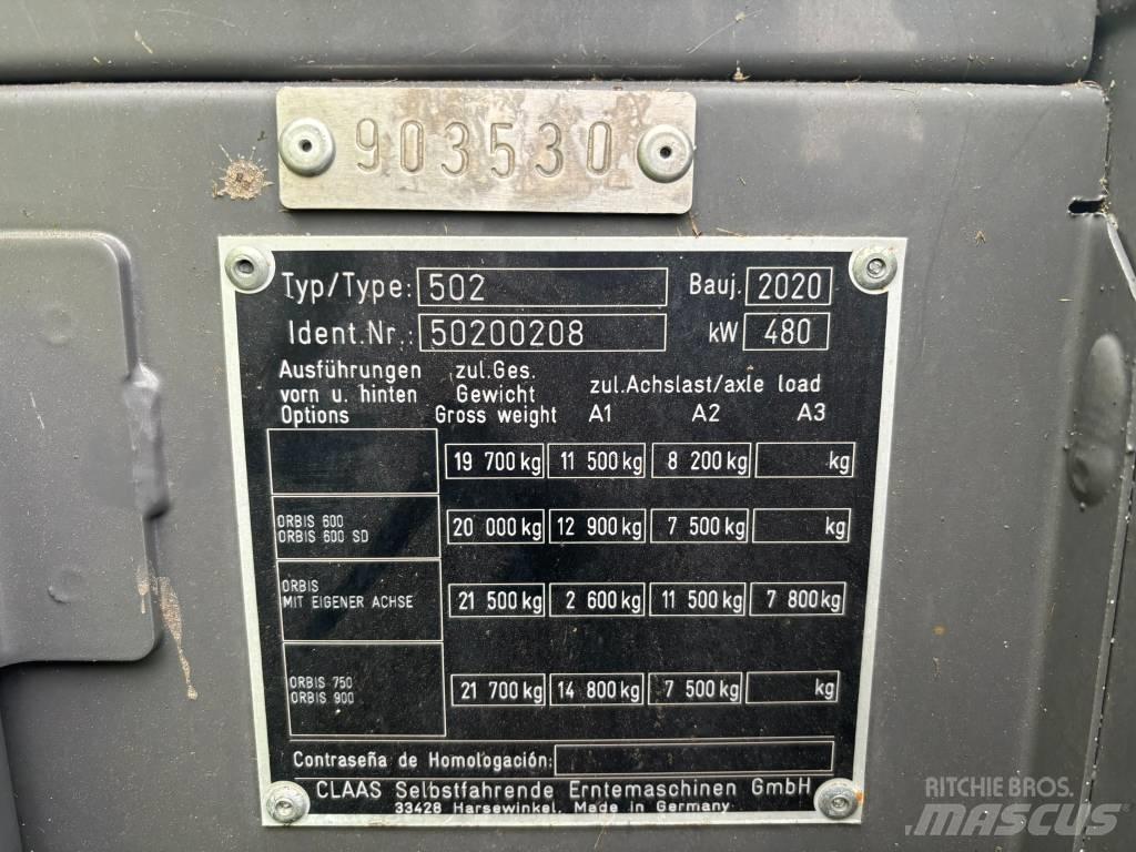 CLAAS Jaguar 960 4WD Samojízdné sekačky