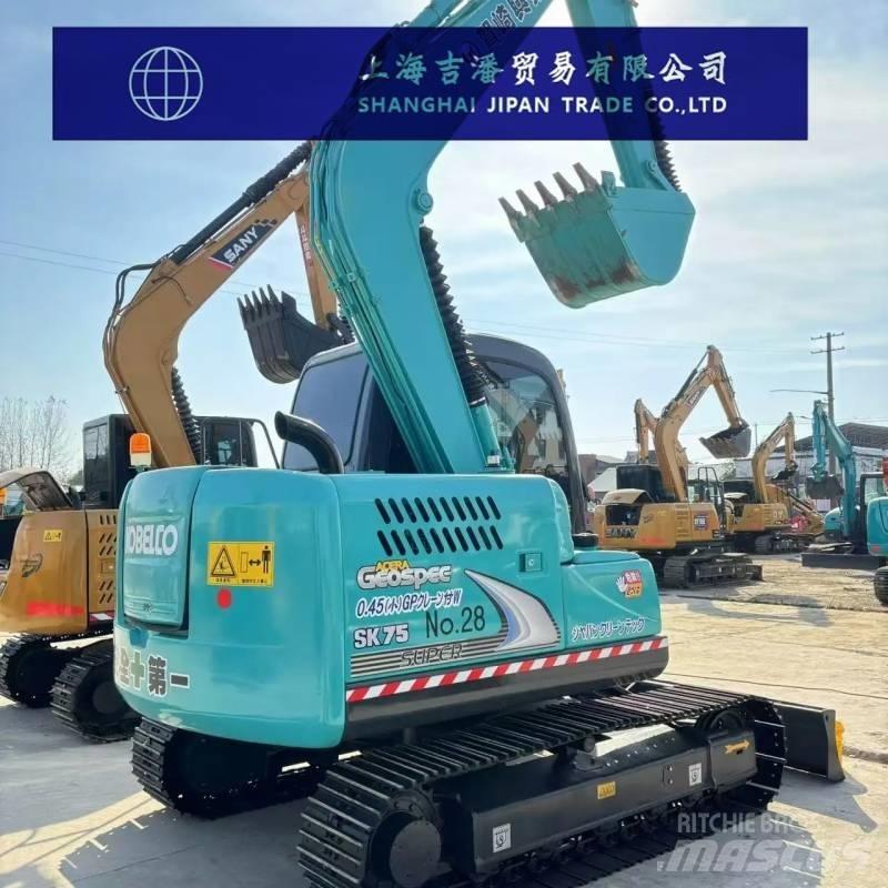 Kobelco SK 75 Pásová rýpadla