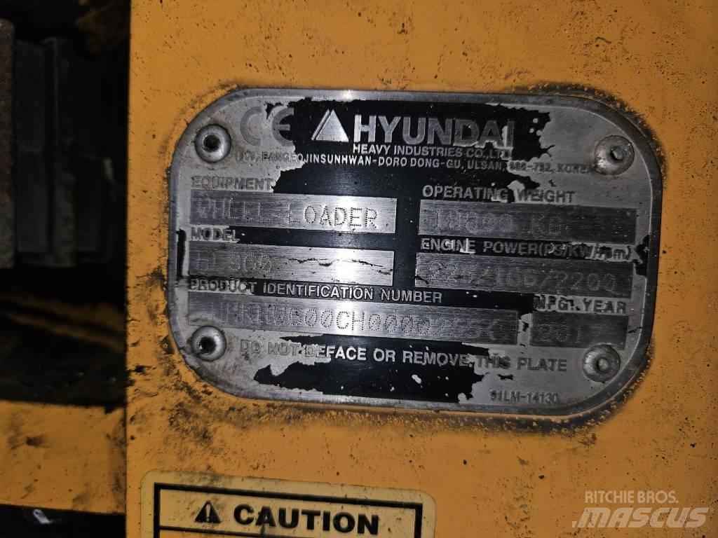 Hyundai HL 960 Kolové nakladače