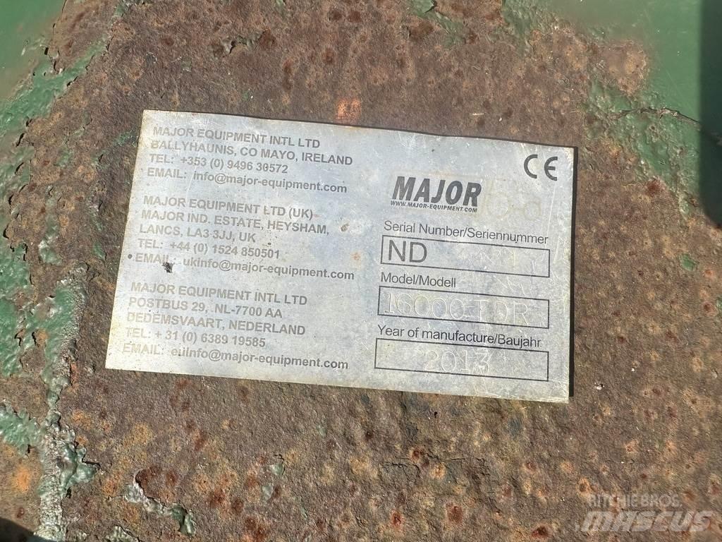 Major TDR 16000 Žací stroje