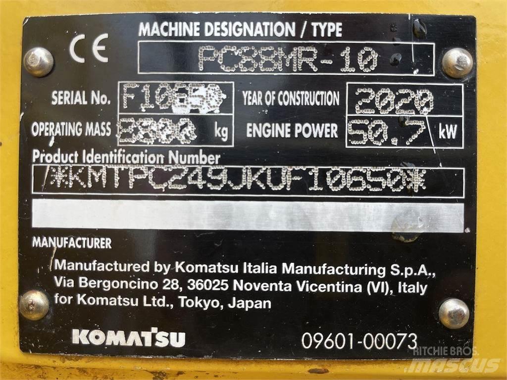 Komatsu PC88MR-10 Kolová rýpadla