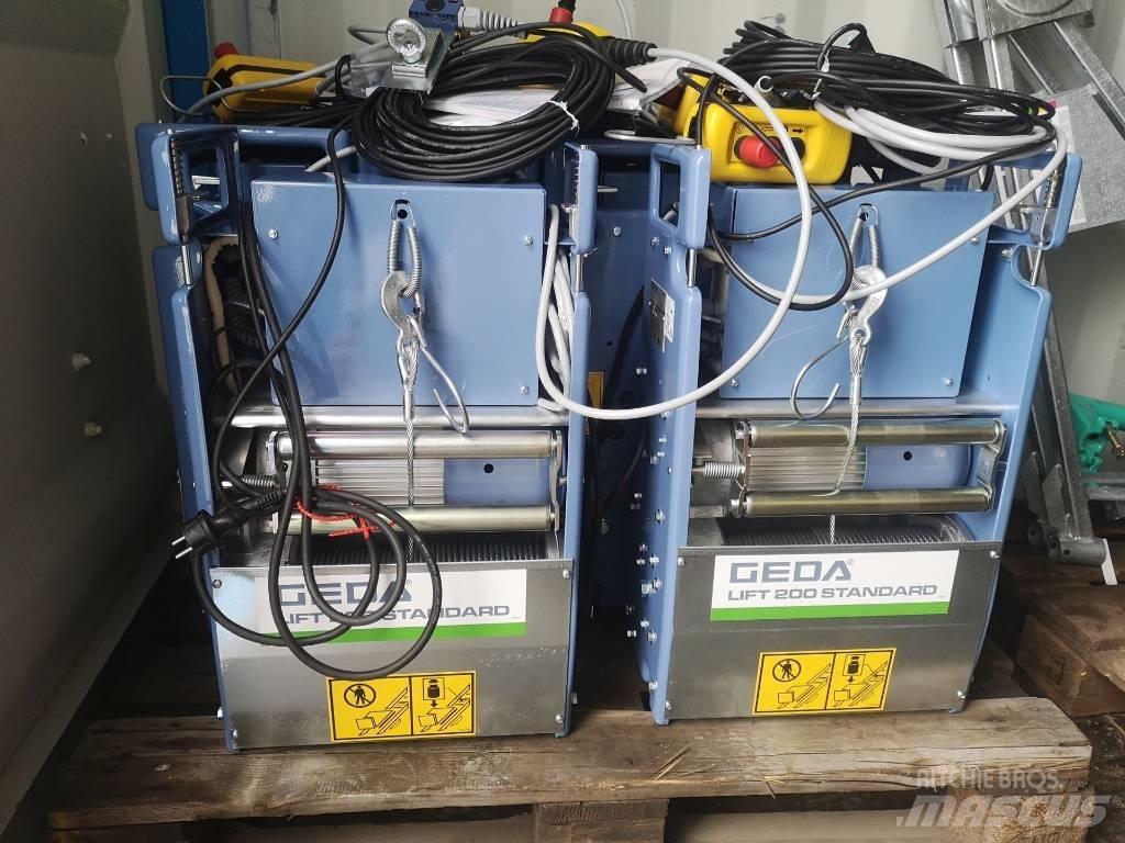 Geda LIFT STANDARD Kladkostroje, navijáky a stavební výtahy