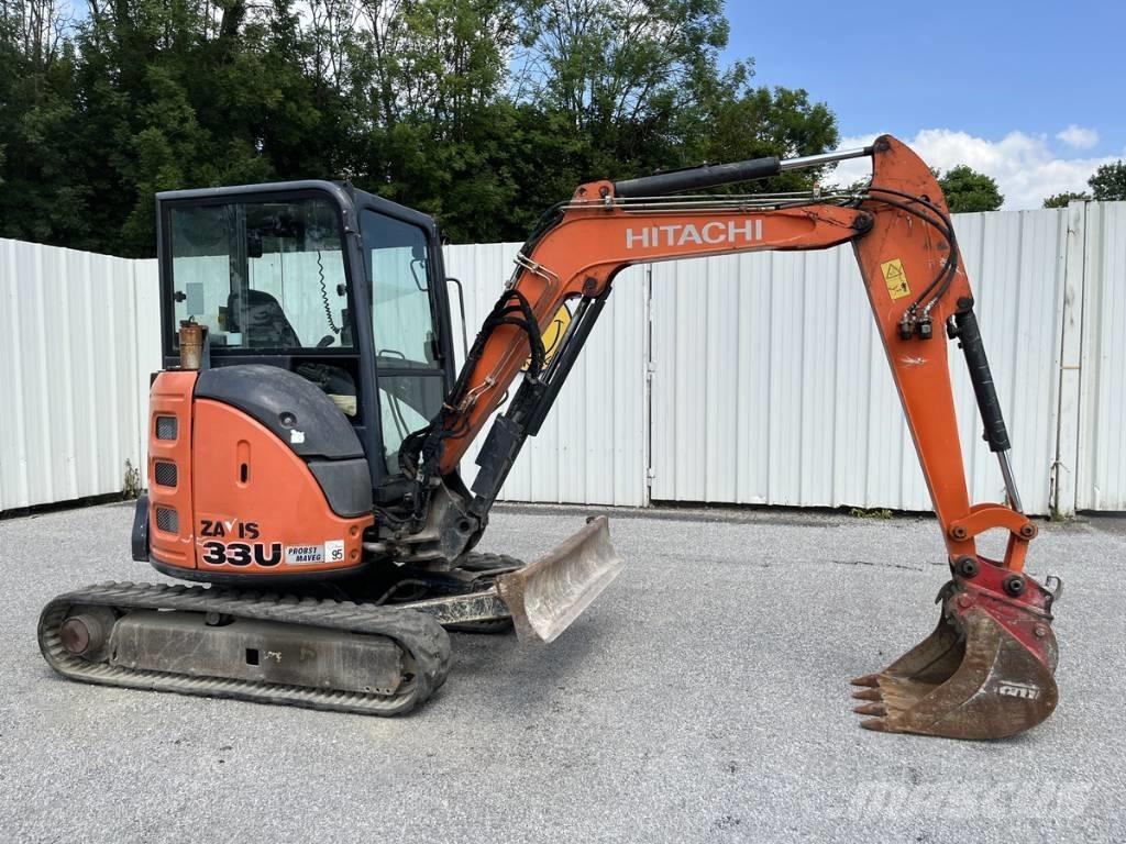 Hitachi ZX33U-5A CLR Mini rýpadla < 7t