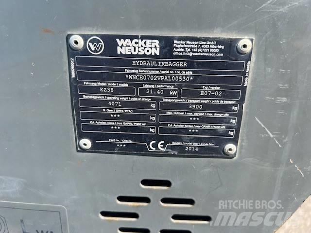 Wacker Neuson EZ 38 Pásová rýpadla