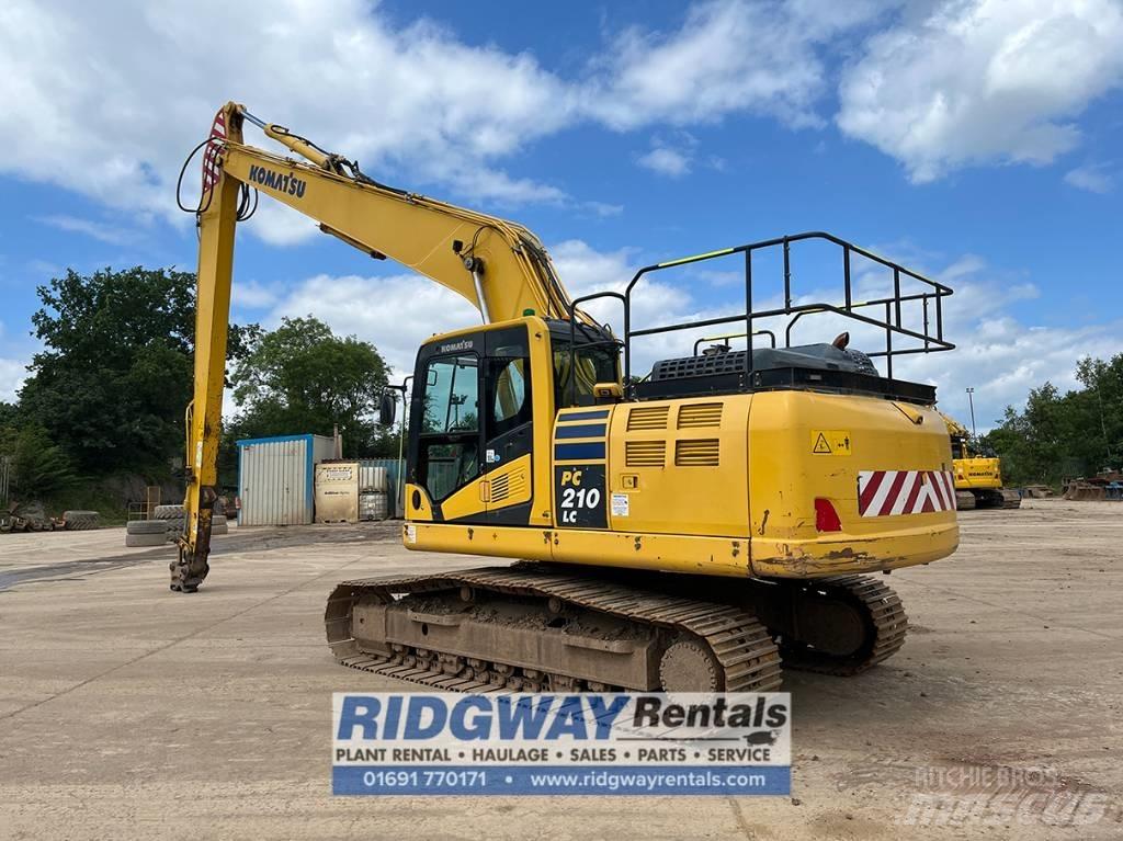 Komatsu PC 210 LC-10 Pásová rýpadla