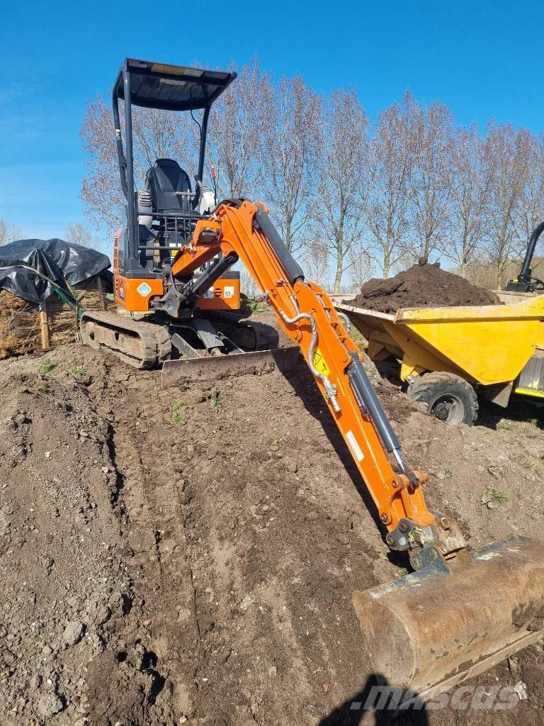 Hitachi ZX 19 U Mini rýpadla < 7t