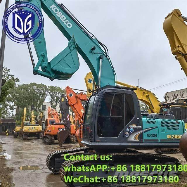 Kobelco SK 200-8 Pásová rýpadla