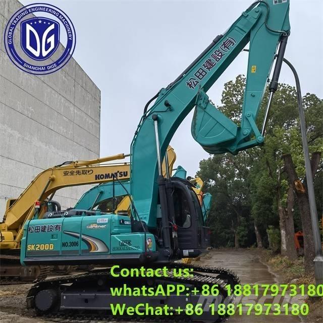 Kobelco SK 200-8 Pásová rýpadla