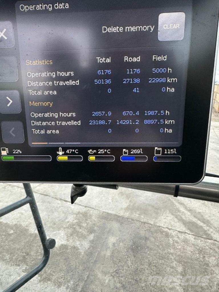 Amazone Pantera 4502 Samohybné postřikovače