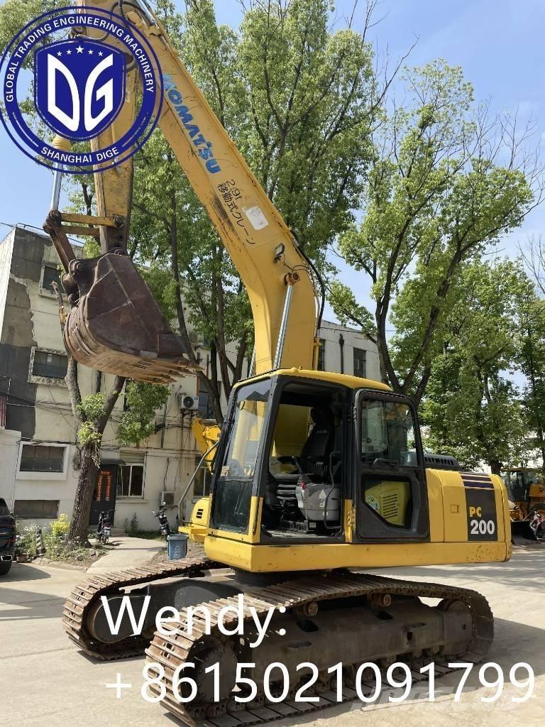 Komatsu PC 200-7 Pásová rýpadla