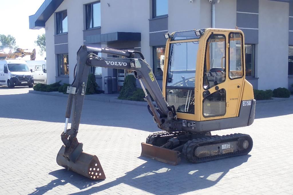 Volvo EC 15 B Mini rýpadla < 7t