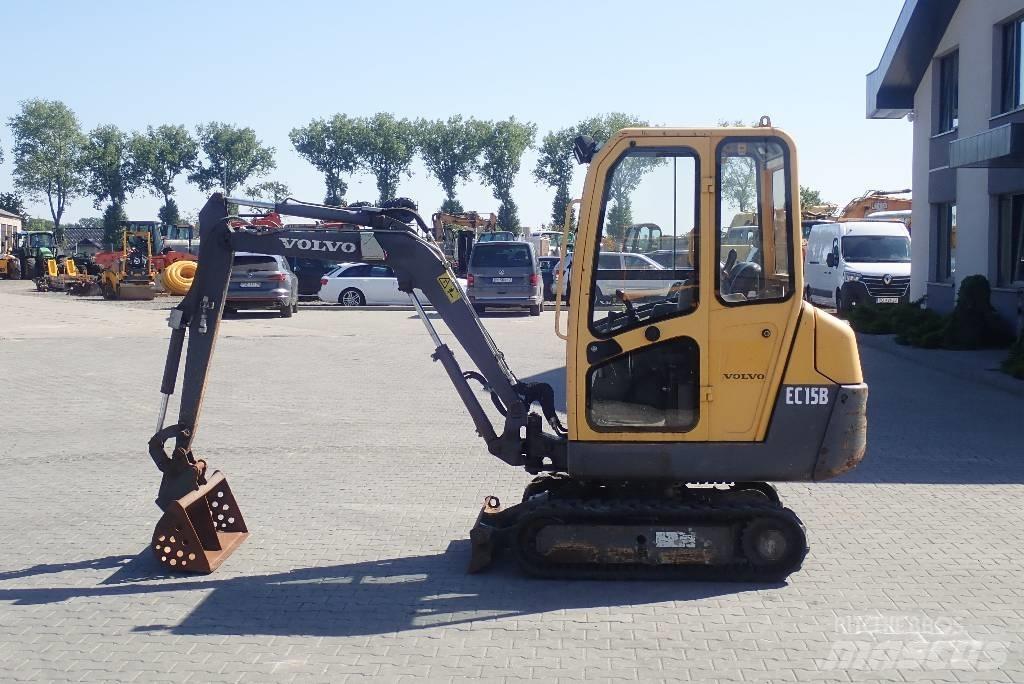 Volvo EC 15 B Mini rýpadla < 7t