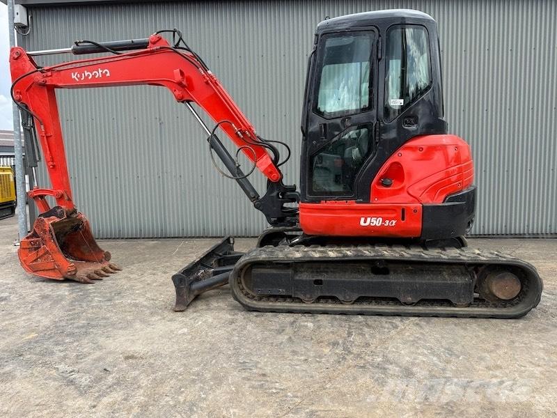 Kubota U50-3 Mini rýpadla < 7t