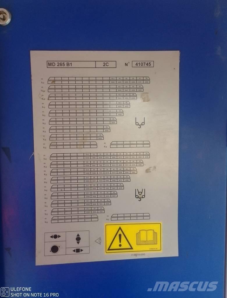 Potain MD265B1-J10 Stavební jeřáby