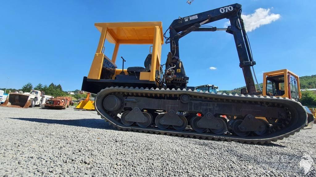 Morooka Hiab Kran Pásové dempry
