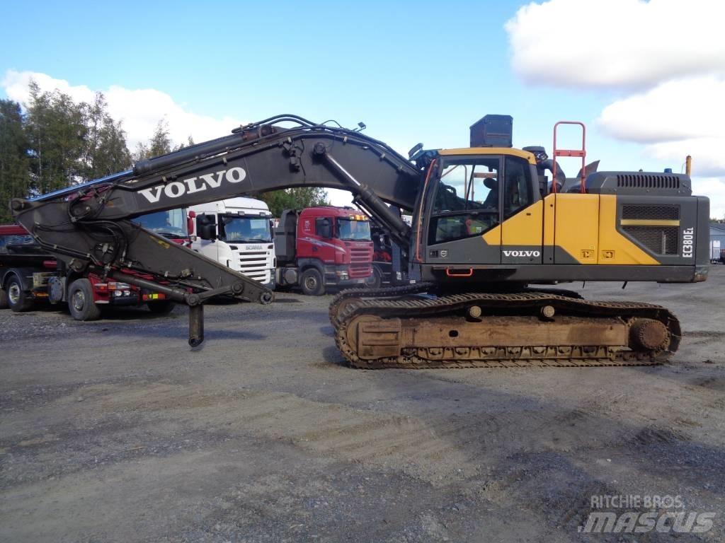 Volvo EC 380 EL Pásová rýpadla