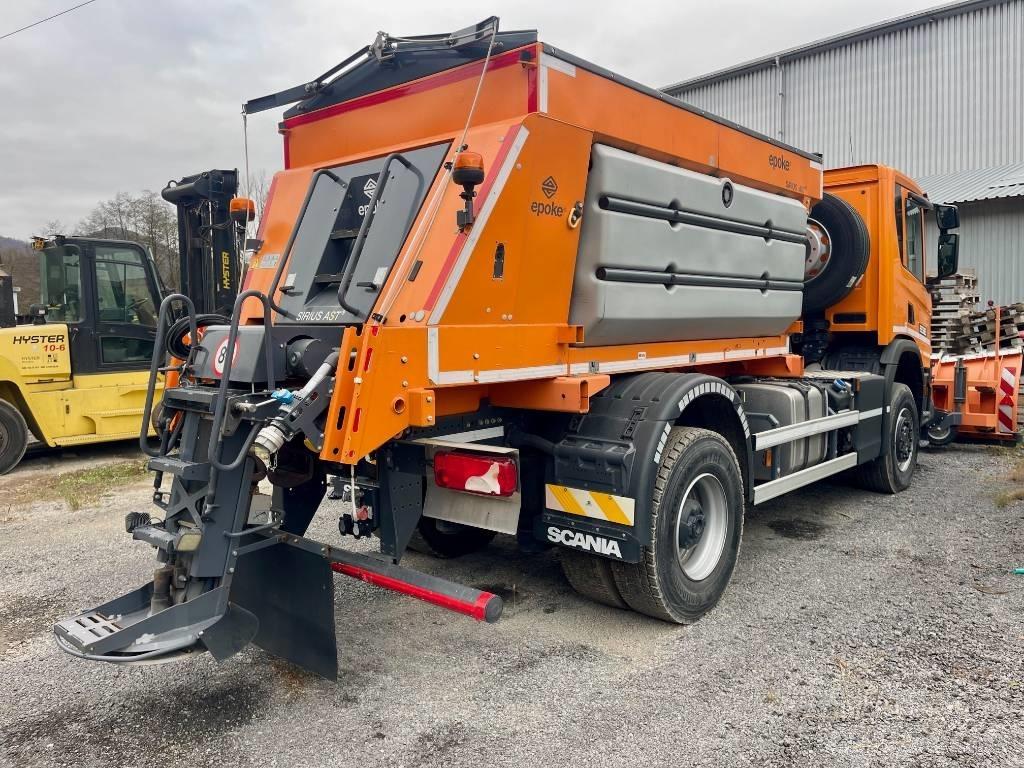Scania P 410 Sypače písku a soli