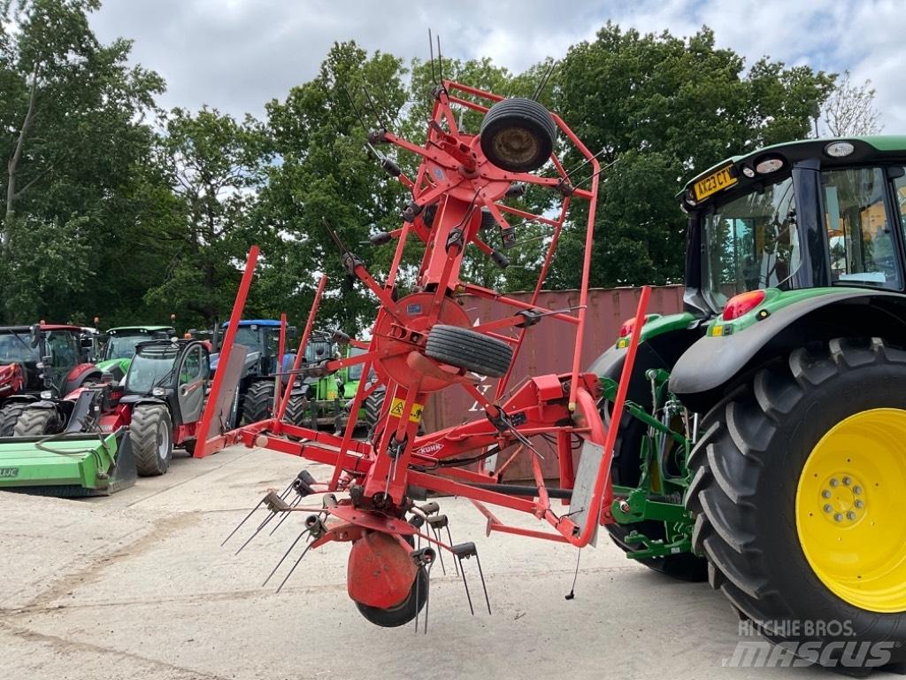 Kuhn GF 6502 Obraceče a shrabovače sena
