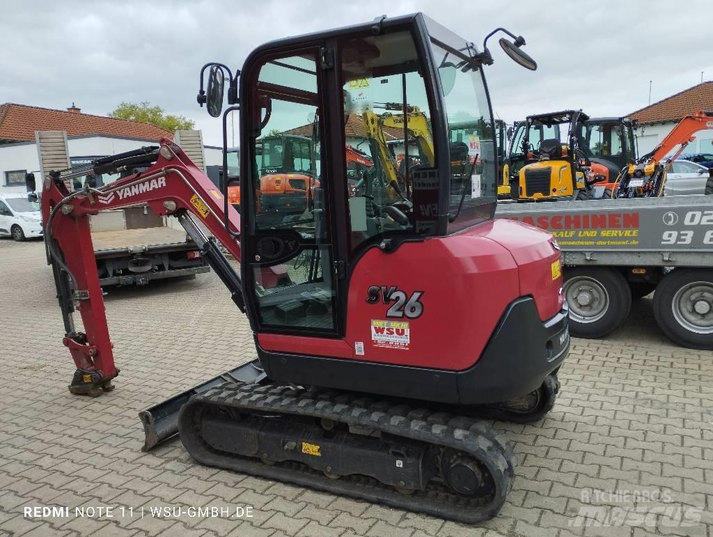 Yanmar SV 26 Mini rýpadla < 7t