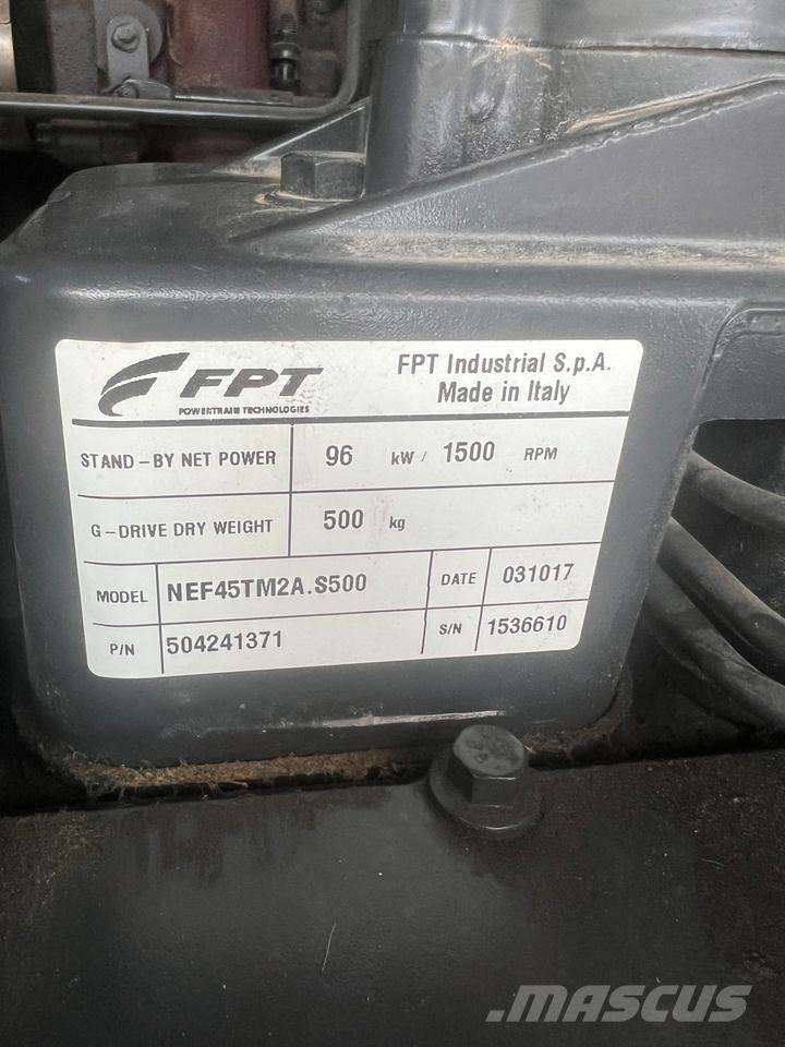 Fogo Iveco 100 KVA Naftové generátory