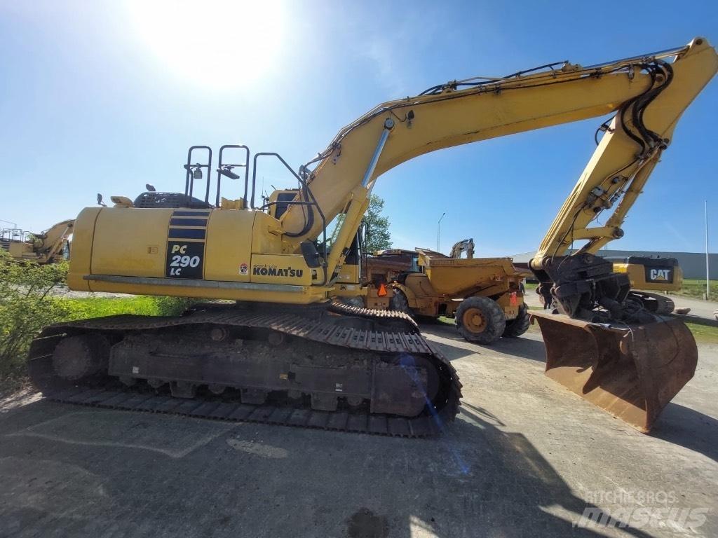 Komatsu PC290LC-10 Pásová rýpadla