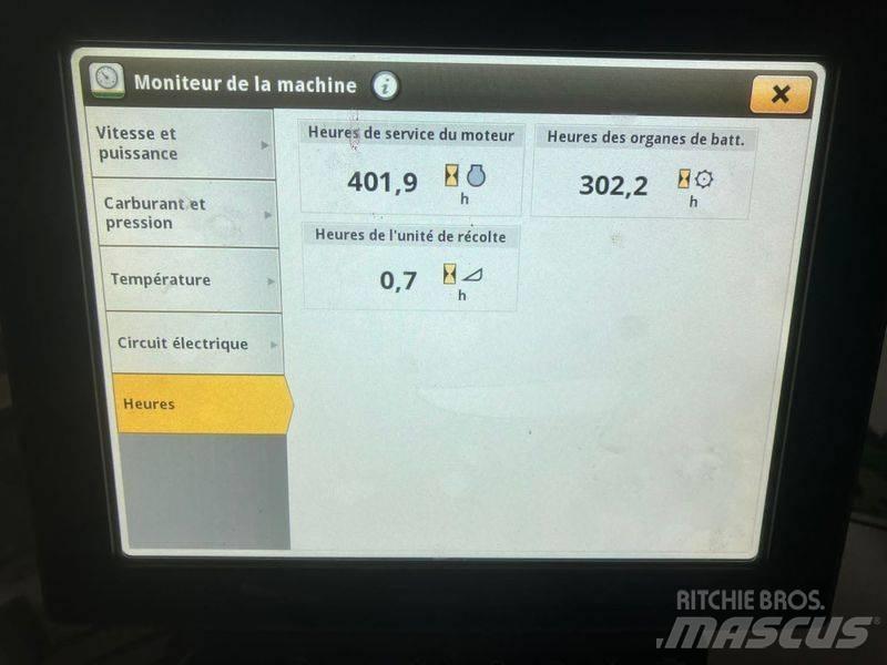 John Deere S770 Sklízecí mlátičky
