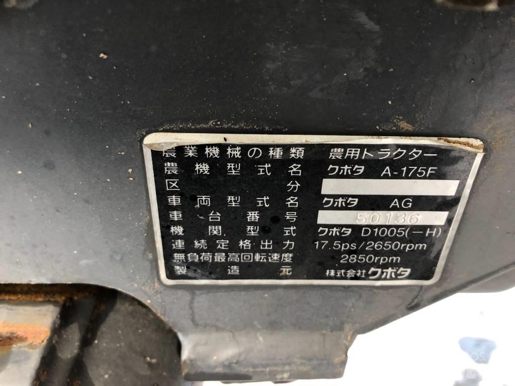 Kubota A-175 Traktory