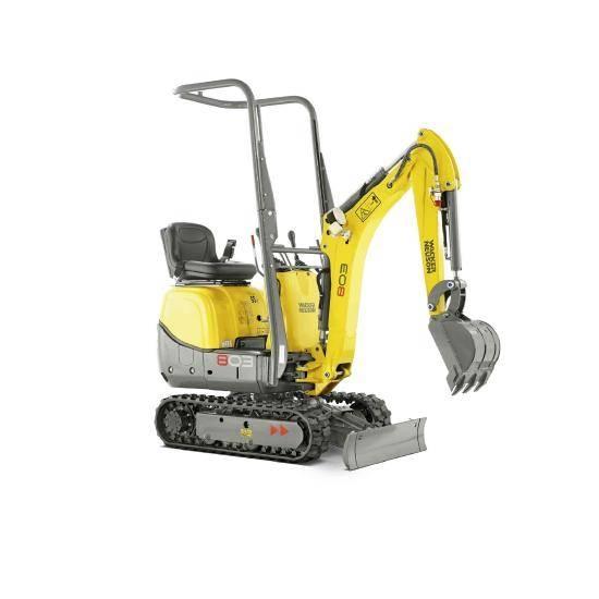 Wacker Neuson 803 Mini rýpadla < 7t