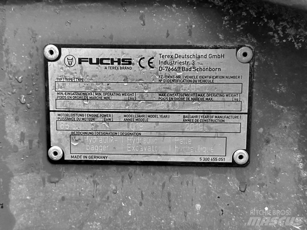Terex Fuchs MHL 310 Třídící zařízení