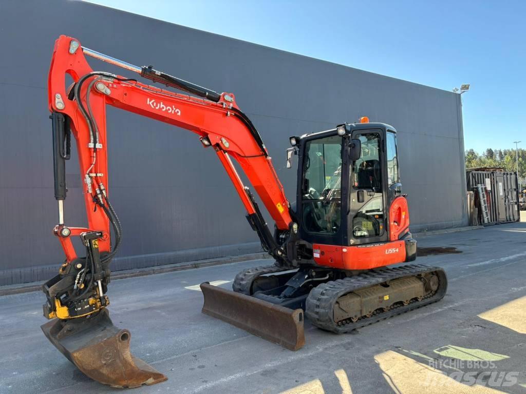  *SOLD* Kubota U 55-4 Mini rýpadla < 7t
