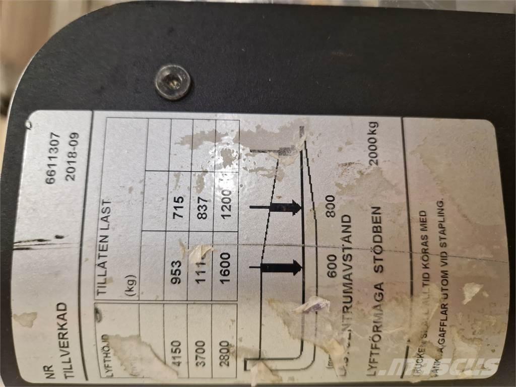 Toyota SPE160L Samohybné vozíky