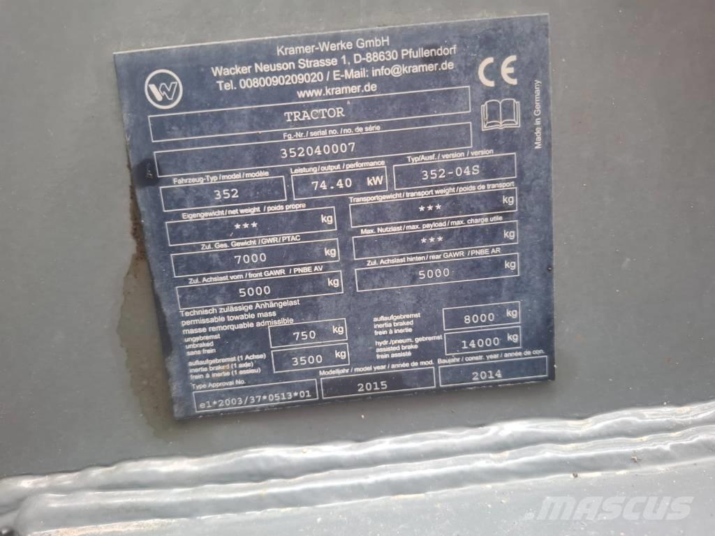 Kramer 8115 Kolové nakladače