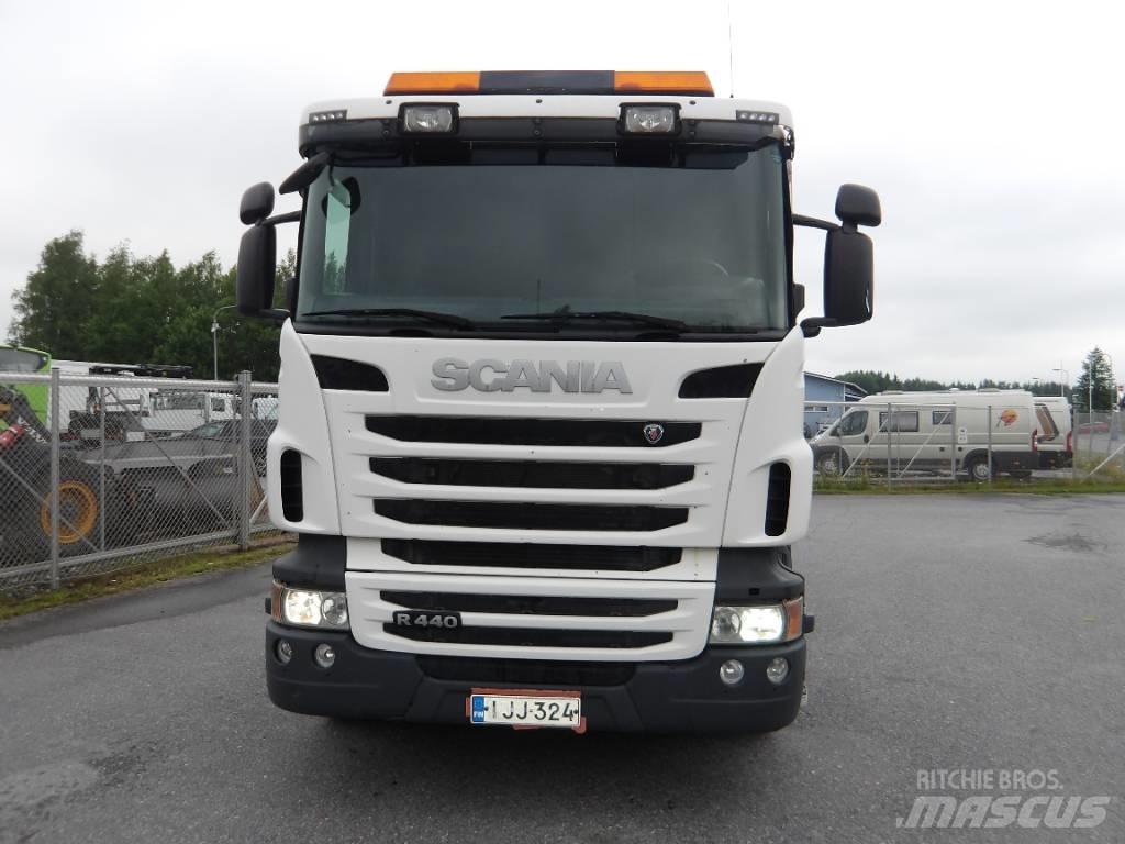 Scania R 440 6x4 Hákový nosič kontejnerů